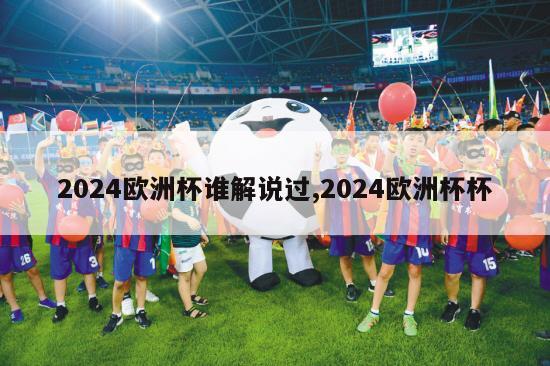 2024欧洲杯谁解说过,2024欧洲杯杯