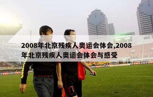 2008年北京残疾人奥运会体会,2008年北京残疾人奥运会体会与感受